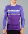 Scramble Ranked Rashguard v4 - Purple