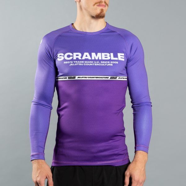 Scramble Ranked Rashguard v4 - Purple