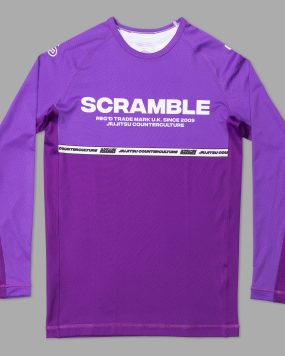 Scramble Ranked Rashguard v4 - Purple