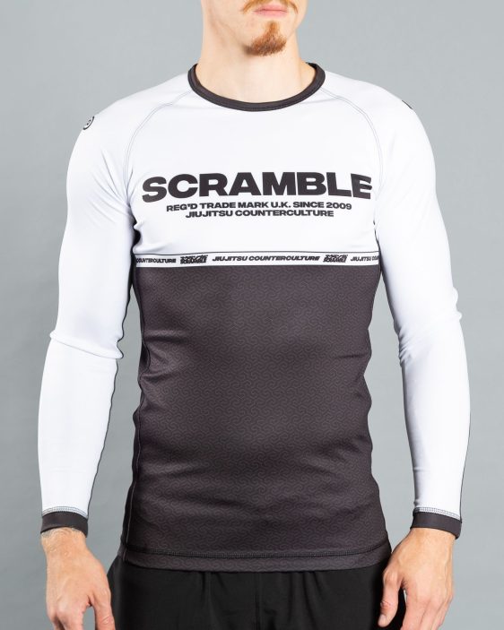 Scramble Ranked Rashguard v4 - White