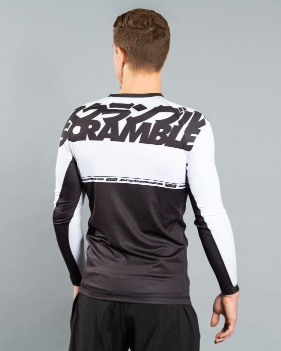 Scramble Ranked Rashguard v4 - White