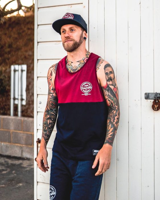 Scramble Technique & Spirit Vest - Red/Navy