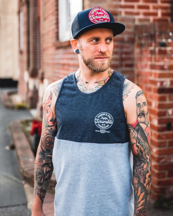 Scramble Technique & Spirit Vest - Grey/Navy