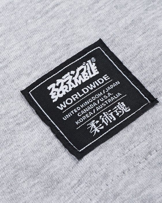 Scramble Technique and Spirit Long Sleeve Tee - Grey