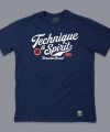 Scramble Technique and Spirit Tee - Navy