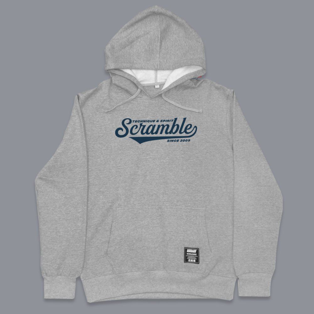 Scramble Technique and Spirit Pullover Hoodie - Grey