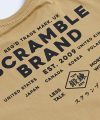 Scramble Less Talk Tee - Sand