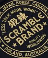 Scramble More Work Tee - Black