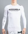 Scramble BASE Rashguard - White