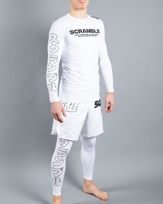 Scramble Base Spats - White