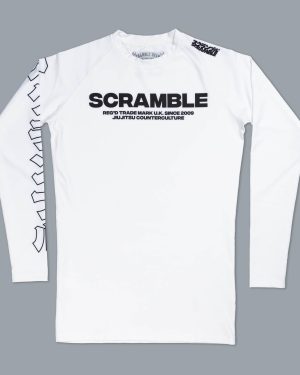 Scramble BASE Rashguard - White Scramble BASE Rashguard - White