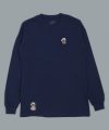 Scramble Skabuki Long Sleeved Tee - Navy