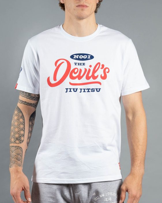 Scramble No-gi Devils Tee - White