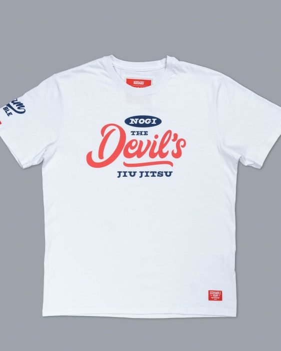 Scramble No-gi Devils Tee - White