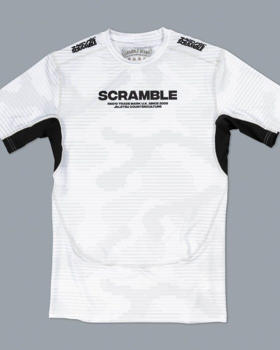 Scramble Tactic Rashguard - White