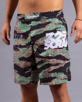 Scramble Base Shorts - Tiger Camo