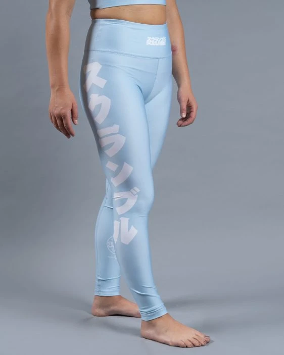 Scramble Verano Sports Leggings - Blue