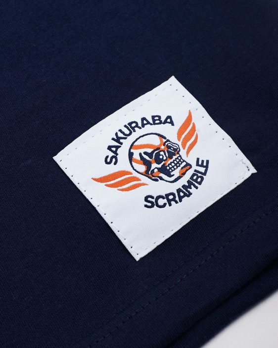 KS x Scramble Wrestling Tee - Navy