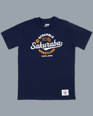KS x Scramble Wrestling Tee - Navy KS x Scramble Wrestling Tee - Navy