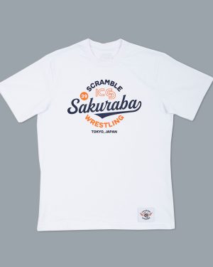 KS x Scramble Wrestling Tee - White KS x Scramble Wrestling Tee - White