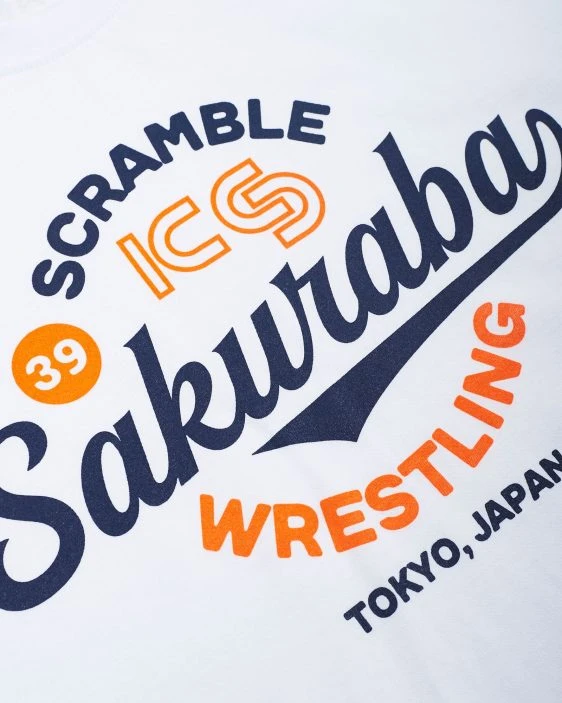 KS x Scramble Wrestling Tee - White