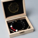 Jiu Jitsu Series Bracelet - Black Belt - Matte