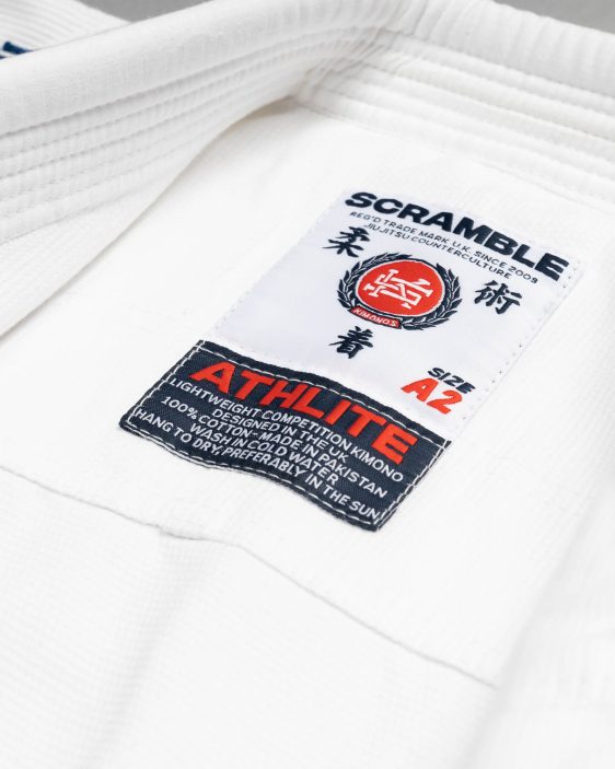 Scramble Athlite Gi Female Cut - White