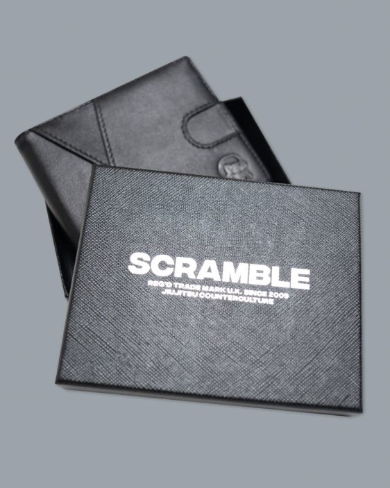 Scramble Embossed Leather Wallet