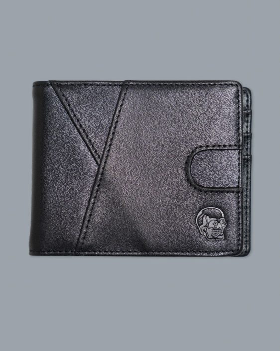 Scramble Embossed Leather Wallet