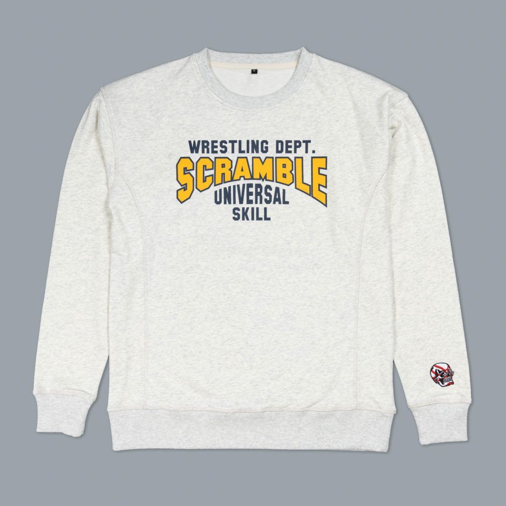 Scramble Collegiate Wrestling Sweatshirt - Freshman Grey