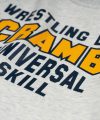 Scramble Collegiate Wrestling Sweatshirt - Freshman Grey