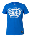 Scramble Jiu Jitsu and Stuff Surf Tee - Blue