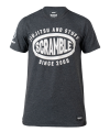 Scramble Jiu Jitsu and Stuff Surf Tee - Grey