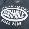 Scramble Jiu Jitsu and Stuff Surf Tee - Grey