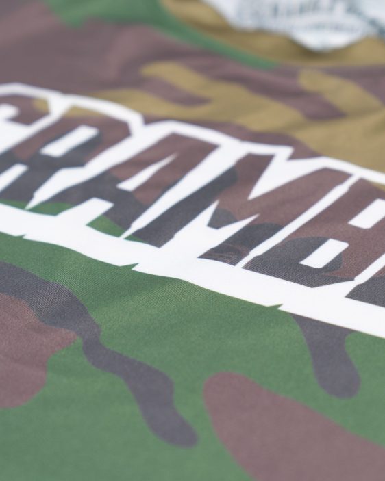 Scramble Tactic Rashguard - Woodland Camo