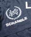 Scramble Jiu Jitsu and Stuff Type Tee - Navy