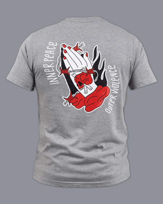 Scramble Prayer Hands Tee