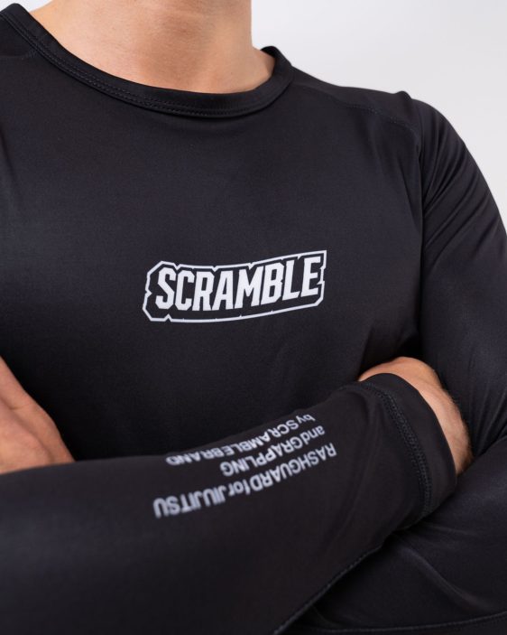 Scramble 3d Logo Rashguard