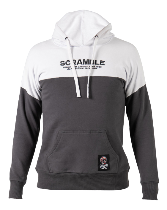 Scramble Takamiya Hoody - White/Grey