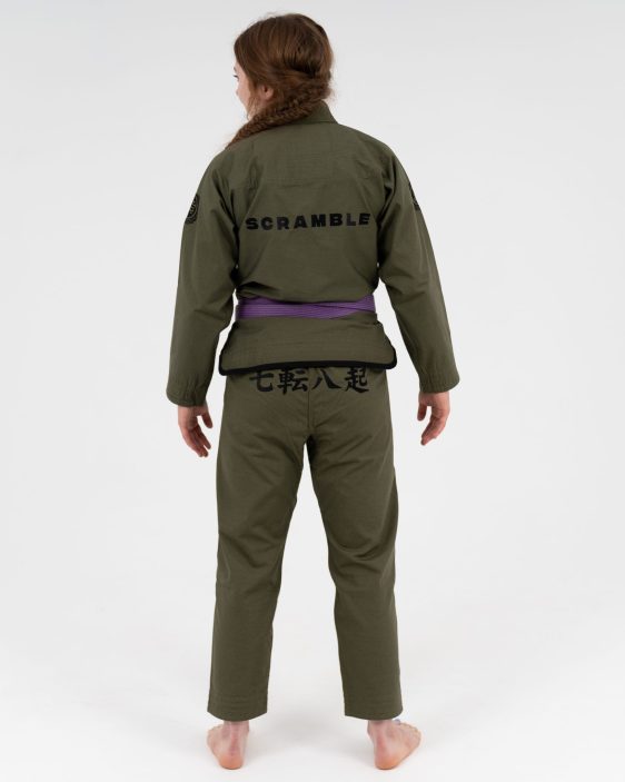 Scramble Athlete Pro Female Cut - Green Canvas