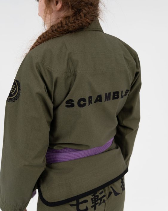 Scramble Athlete Pro Female Cut - Green Canvas