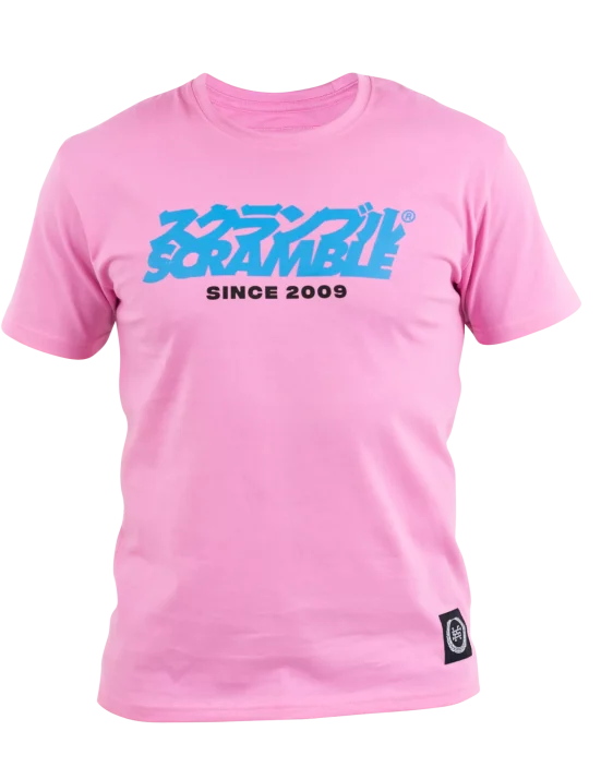 Scramble Base Tee - Pink