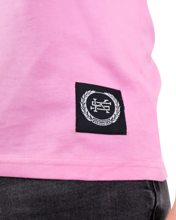 Scramble Base Tee - Pink