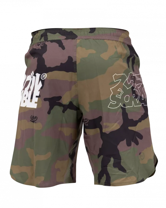 Scramble Base Shorts - Woodland Camo