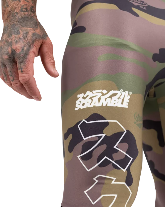 Scramble Base Spats - Woodland Camo