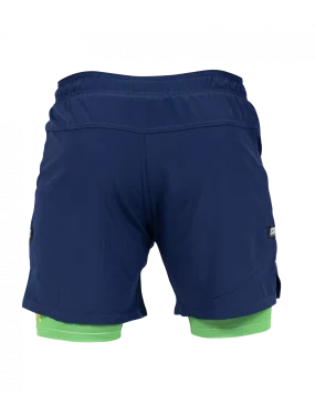 Scramble Combination Shorts - Blue / Green