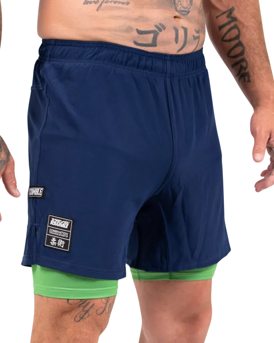 Scramble Combination Shorts - Blue / Green