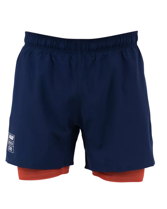 Scramble Combination Shorts - Navy/Red