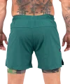 Scramble Combination Shorts - Green / Woodland Camo