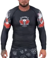 Scramble Peace and Violence Rashguard - Black